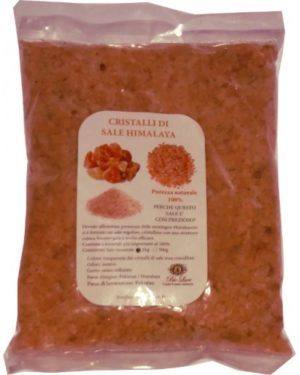 Sale cristallino dell’Himalaya Pezzi Rosa – Confezione da 1 Kg