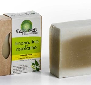 Sapone naturale limone, lino e rosmarino