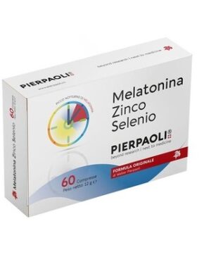 Melatonina Zinco Selenio Dr. Pierpaoli – 5 Confezioni da 60 Compresse
