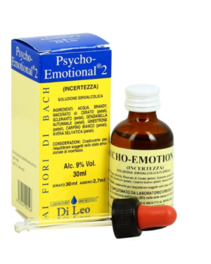 PSYCHO-EMOTIONAL2 Fiori per coloro che soffrono l’incertezza – Confezione 30 ml