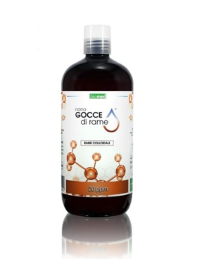 Nano Gocce di Rame Biomed 20 ppm – Confezione 500 ml