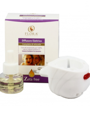 Diffusore elettrico ZETA FREE completo + ricarica da 25 ml