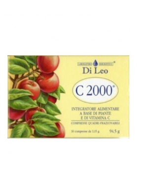 VITAMINA C 2000 Di Leo – Confezione 30 Tavolette Masticabili