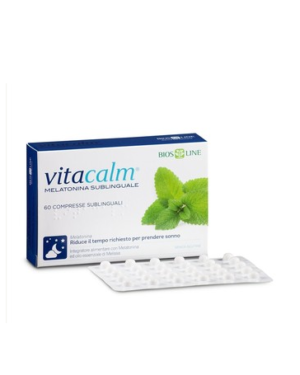 VitaCalm Melatonina Sublinguale – Confezione 60 Capsule