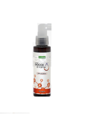 Nano Gocce di Rame Biomed Rame Colloidale 20ppm – Confezione 150 ml