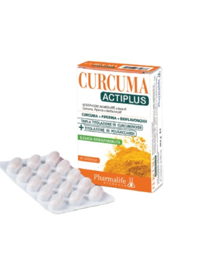 Curcuma Actiplus ad elevata biodisponibilità – Confezione 45 Capsule
