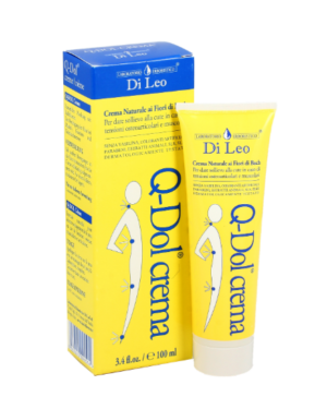 Q-DOL Crema lenitiva ai fiori di bach Di Leo – Confezione 100 ml