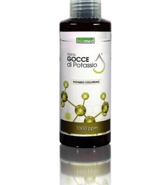 Nano Gocce di Potassio (Potassio Colloidale – 1000 ppm) – Confezione 150 ml