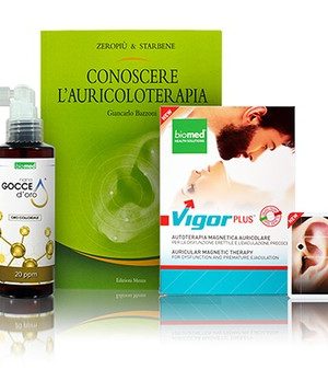 VIGOR PLUS SOLUTION Vigor Plus+Oro colloidale 20 PPM -150 ml+ libro omaggio