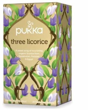 PUKKA Tisana Tre Liquirizie – Confezione 20 Bustine