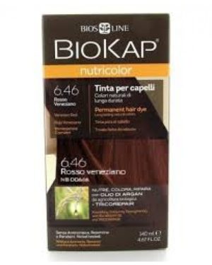 Biokap Nutricolor Tinta N°6.46 Rosso Veneziano – Confezione 140 ml