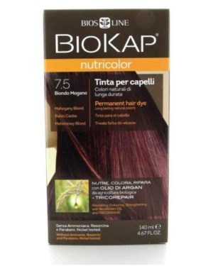 Biokap Nutricolor Tinta N°7.5 Biondo Mogano – Confezione 140 ml