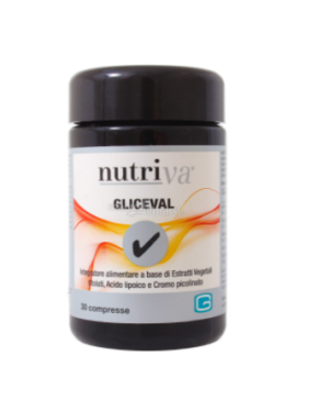Nutriva Gliceval – Confezione 30 Compresse da 800 mg