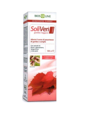 SoliVen Crema per il senso di pesantezza di gambe e caviglie – Confezione 100 ml