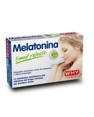 WHY NATURE MELATONINA – Confezione 80 Capsule