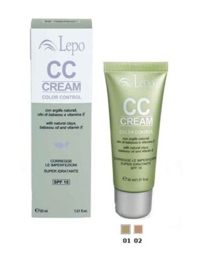 CC CREAM con argille naturali, olio di babassu, e vitamina E – Confezione 30 ml