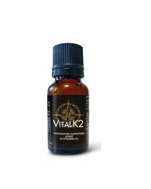 VITALK2 – Confezione 30 Compresse da 200 mg di Vitamina K2 (Menachinone-7)