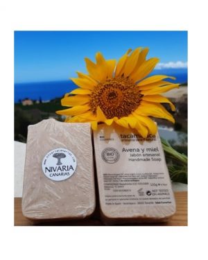 SAPONE CORPO “Avena y Miel” – Confezione 1 Saponetta da 130 gr