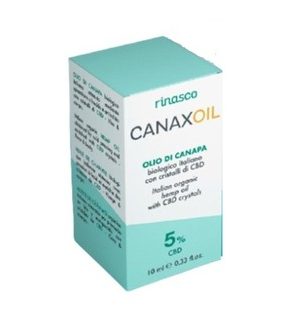 CANAXOIL olio di cannabis sativa 5% cbd 10 ml