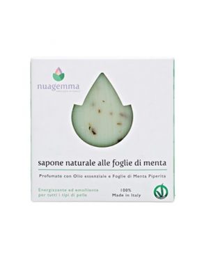 sapone naturale alle foglie di menta