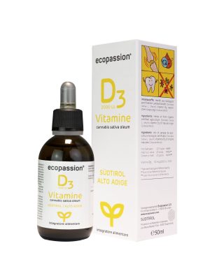 Vitamina D3 in cannabis sativa oleum 50 ml