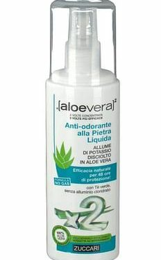 Anti-Odorante Spray Aloe e Pietra Liquida 48 Ore – Confezione 100 ml