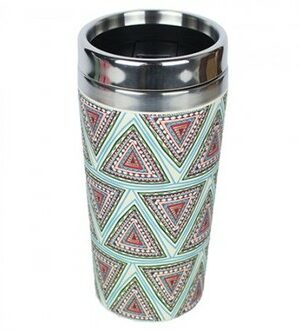 TAZZA BAMBOO AZTEC BLUE