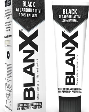 BLANX BLACK DENTIFRICIO NERO ANTIMACCHIA AI CARBONI ATTIVI – 75 ML