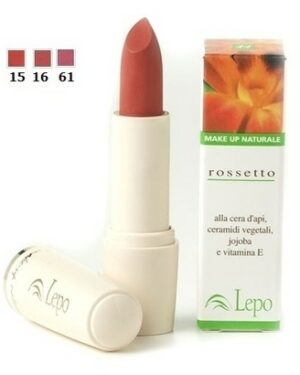 Rossetti 4 ml  alla cera d’api, ceramidi vegetali, jojoba e vitamina E